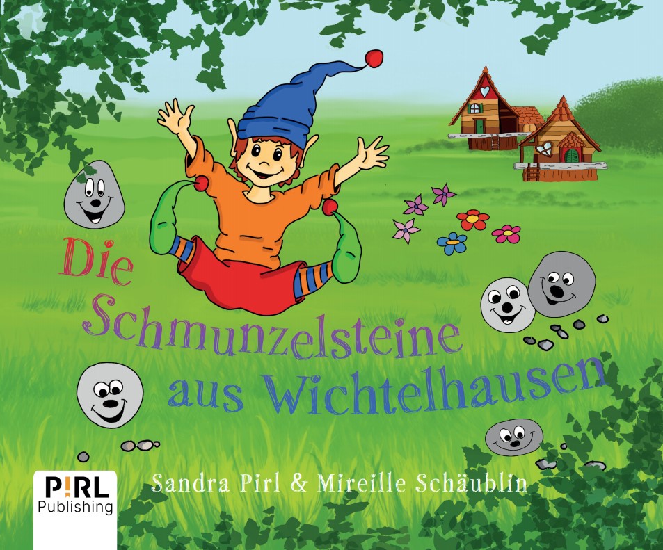 Cover Kinderbuch Schmunzelsteine aus Wichtelhausen